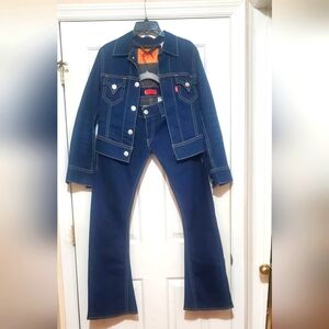 LEVI'S TYPE I ICONIC JACKET AND JEANS SET